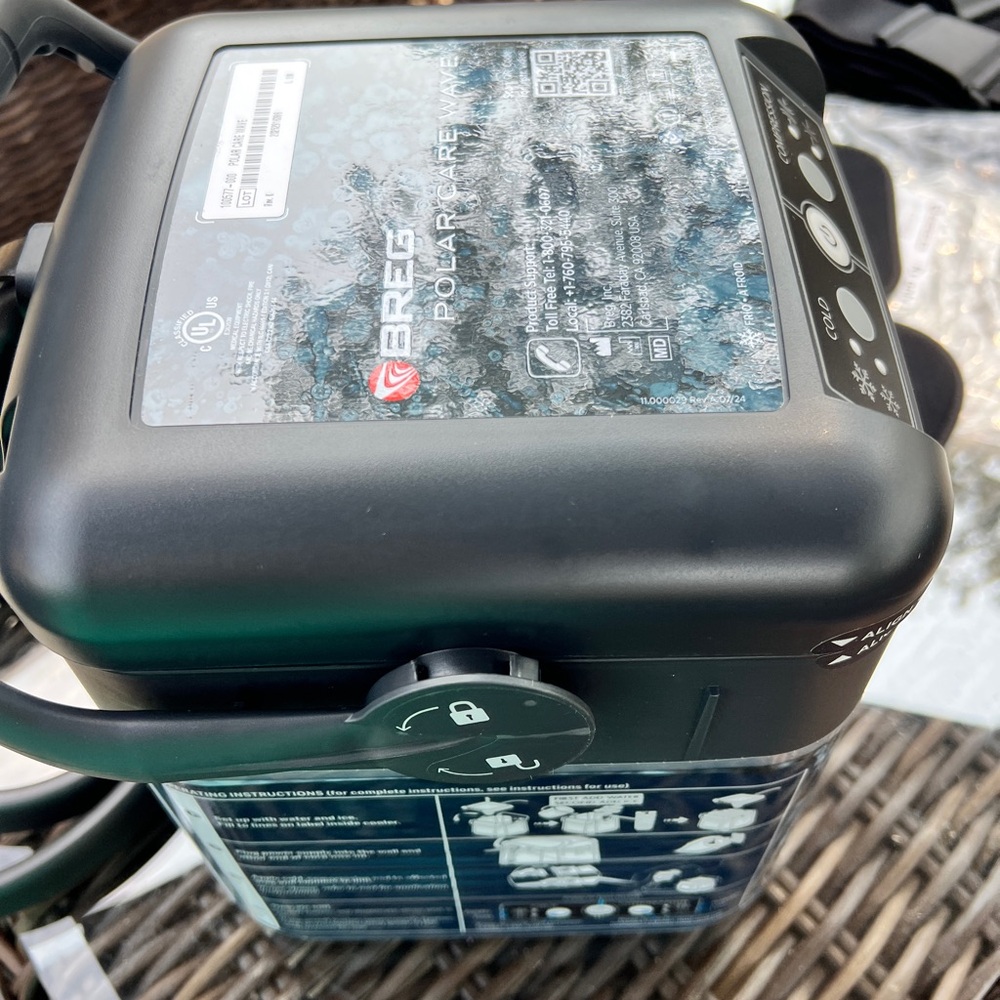 Polar Care Wave Cold Therapy Device - Black - Picture 8 of 9